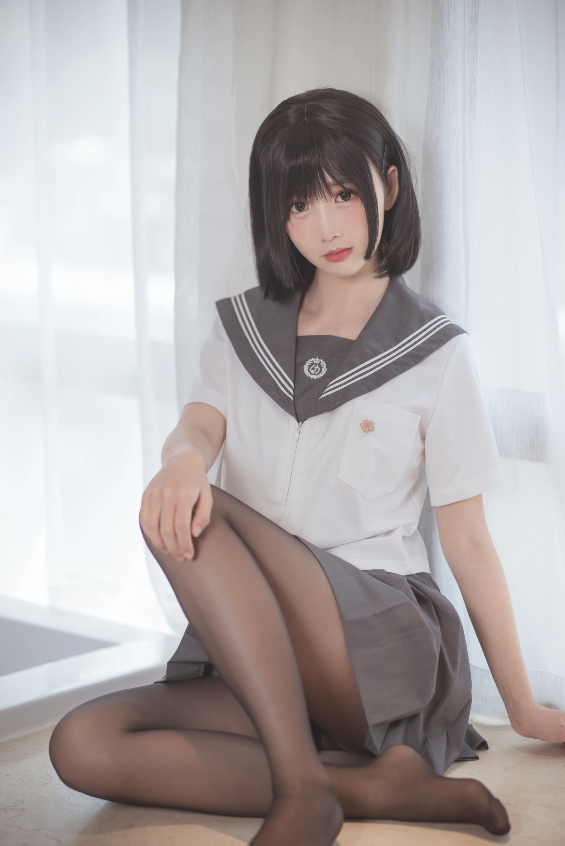 面饼仙儿 - NO.016 脑内少女 黑丝JK 1