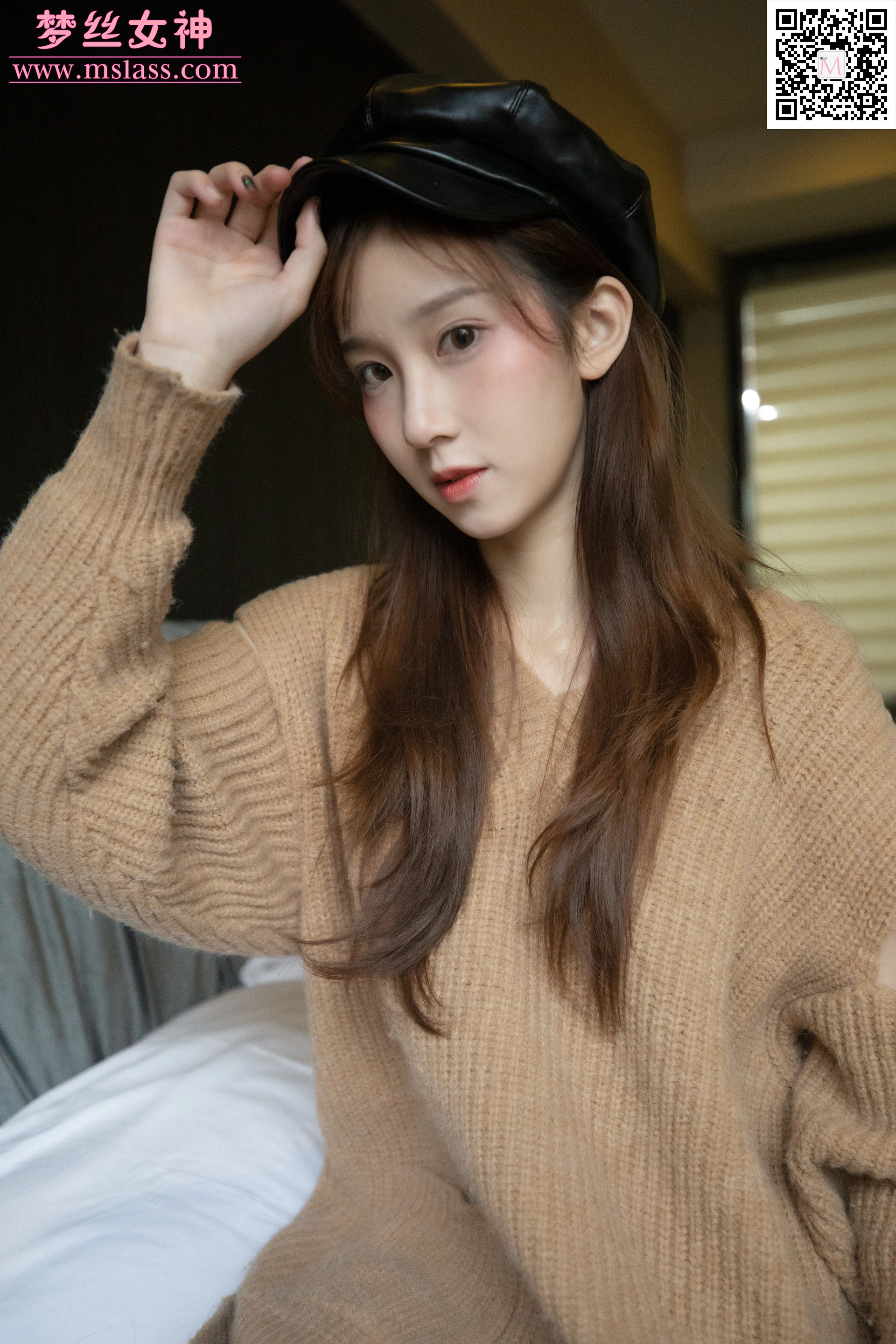 MSLASS梦丝女神 - 2019.11.29 NO.071 小都灵《左耳》电影明星脸 1